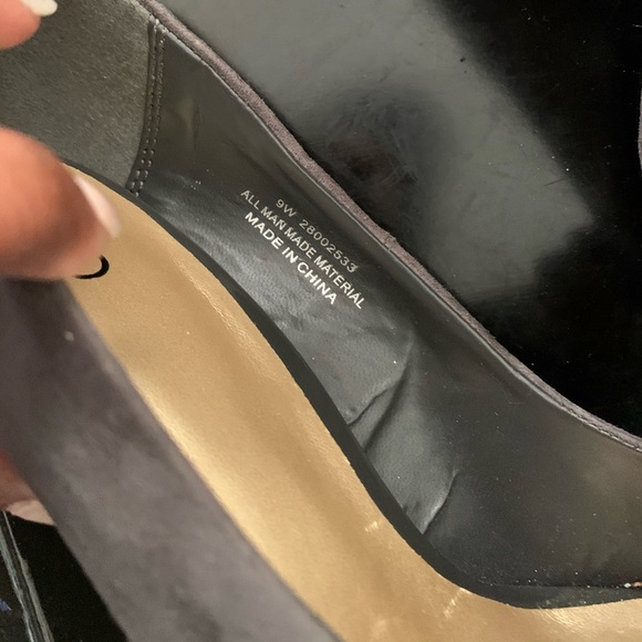 Gray Chunky Heel - Picture 3 of 3